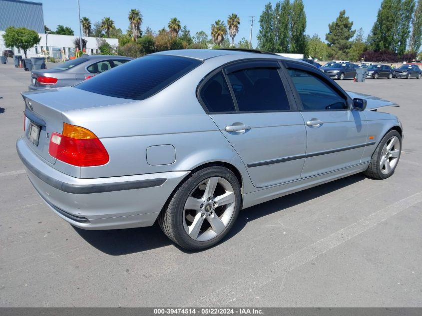 2001 BMW 325I VIN: WBAAN37411ND46515 Lot: 39474514