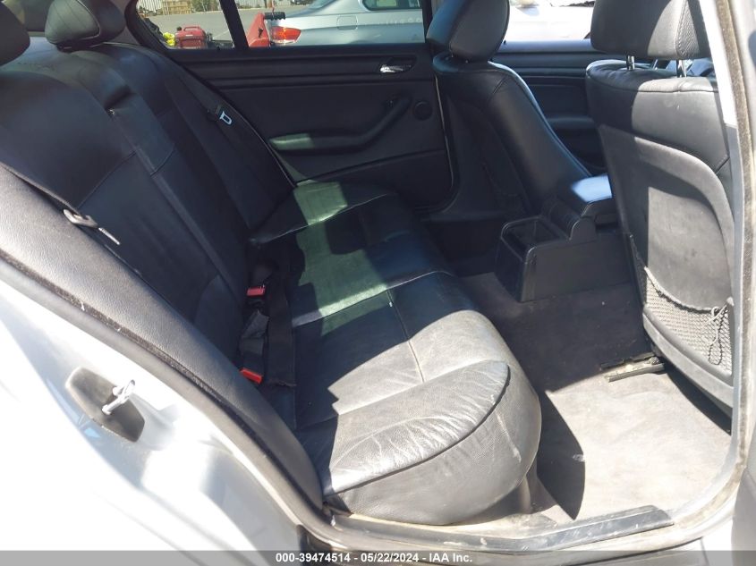 2001 BMW 325I VIN: WBAAN37411ND46515 Lot: 39474514