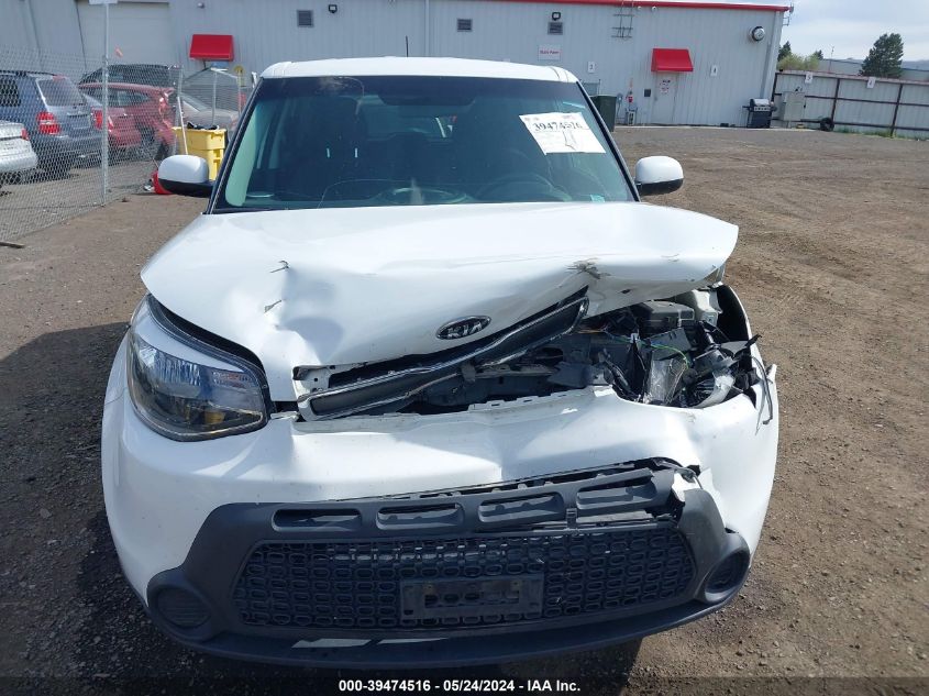 2016 Kia Soul VIN: KNDJN2A21G7341829 Lot: 39474516