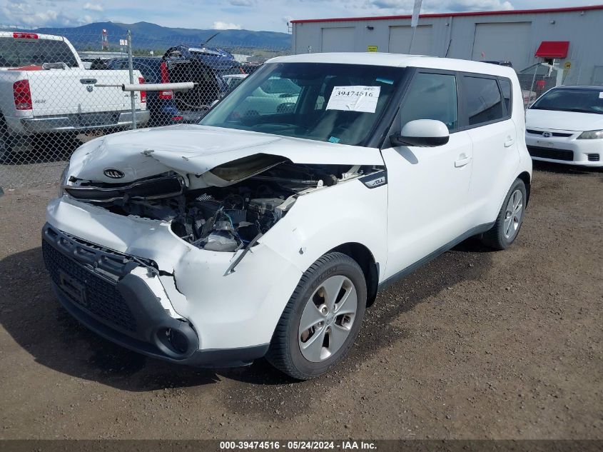 2016 Kia Soul VIN: KNDJN2A21G7341829 Lot: 39474516