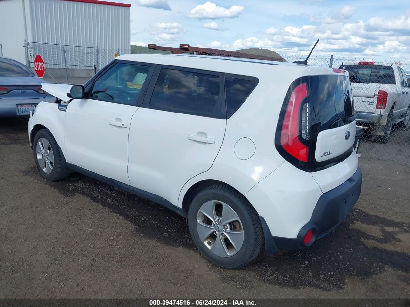 2016 Kia Soul VIN: KNDJN2A21G7341829 Lot: 39474516