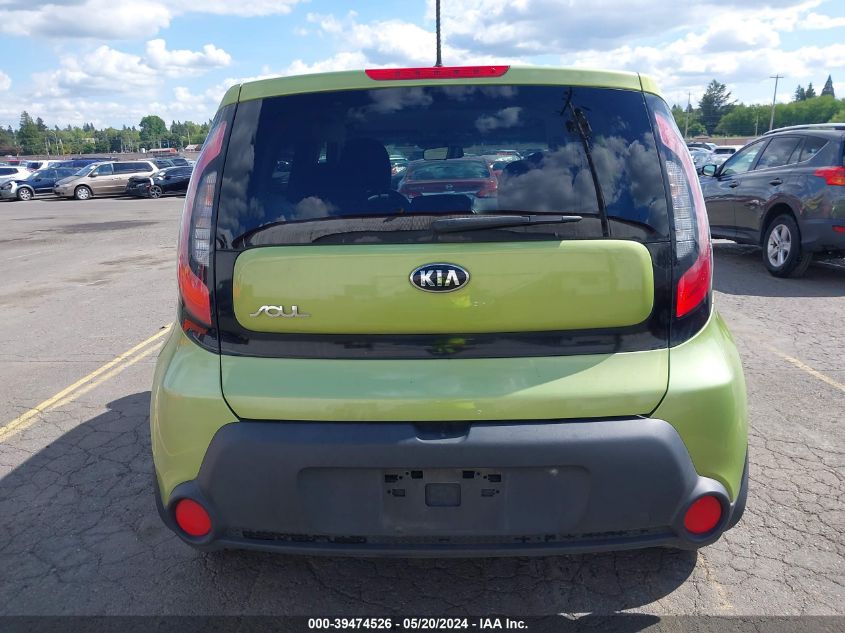 2016 Kia Soul VIN: KNDJN2A23G7820575 Lot: 39474526