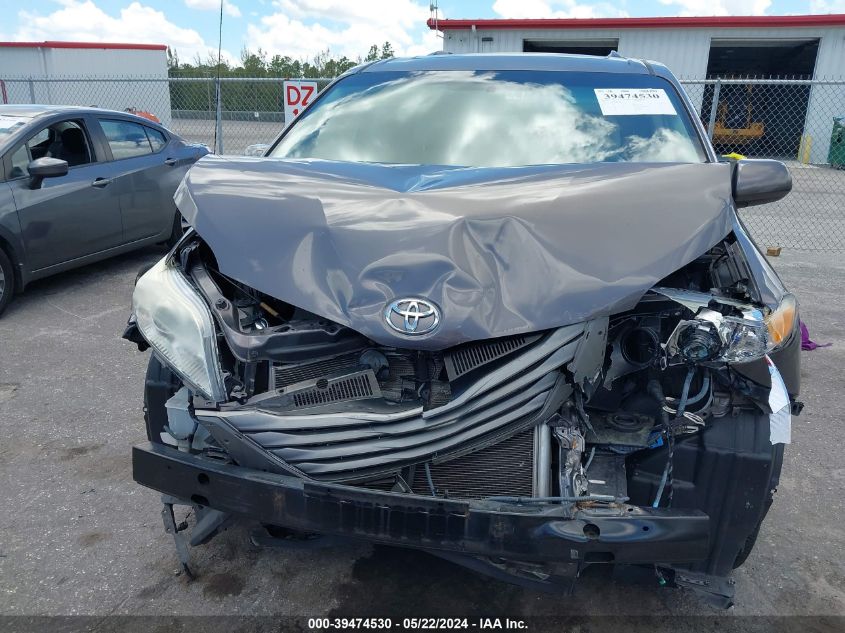 2013 Toyota Sienna Xle V6 8 Passenger VIN: 5TDYK3DC2DS346573 Lot: 39474530