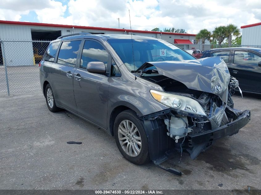 2013 Toyota Sienna Xle V6 8 Passenger VIN: 5TDYK3DC2DS346573 Lot: 39474530