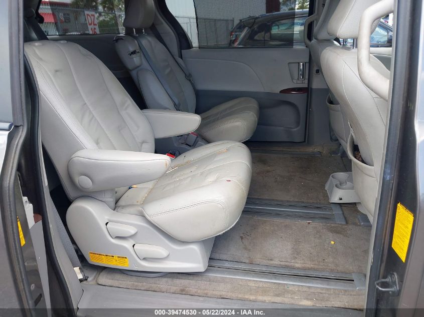 2013 Toyota Sienna Xle V6 8 Passenger VIN: 5TDYK3DC2DS346573 Lot: 39474530