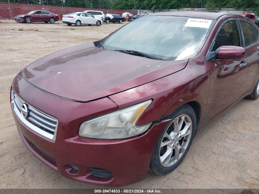 1N4AA5AP2CC830398 2012 Nissan Maxima 3.5 Sv