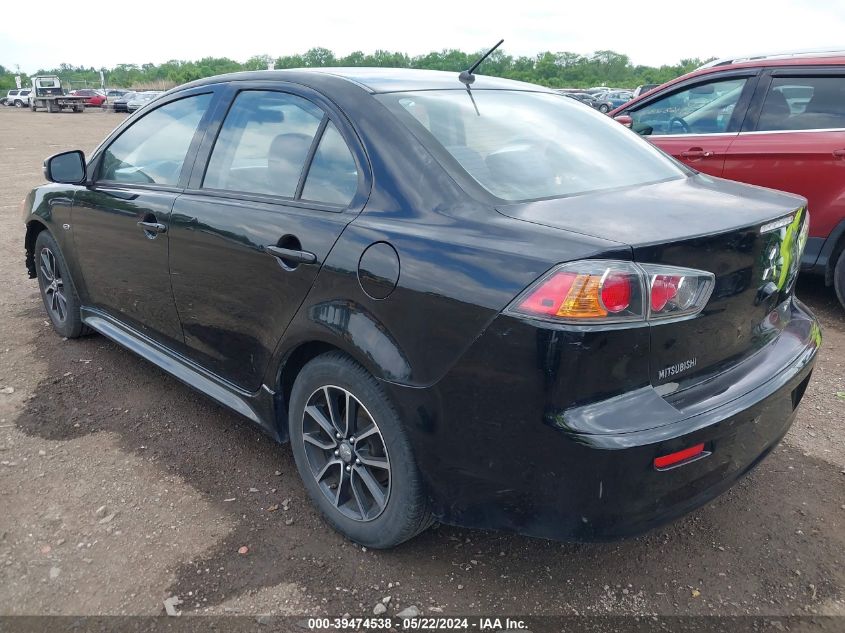 2017 Mitsubishi Lancer Es VIN: JA32U2FU6HU003135 Lot: 39474538