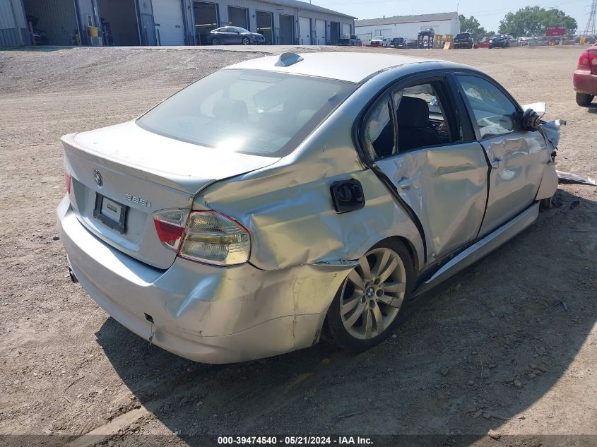 2006 BMW 325I VIN: WBAVB13556KX44281 Lot: 39474540