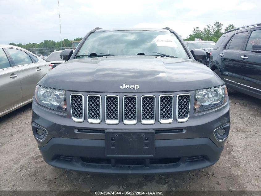 2017 Jeep Compass High Altitude 4X4 VIN: 1C4NJDEB2HD109827 Lot: 39474544