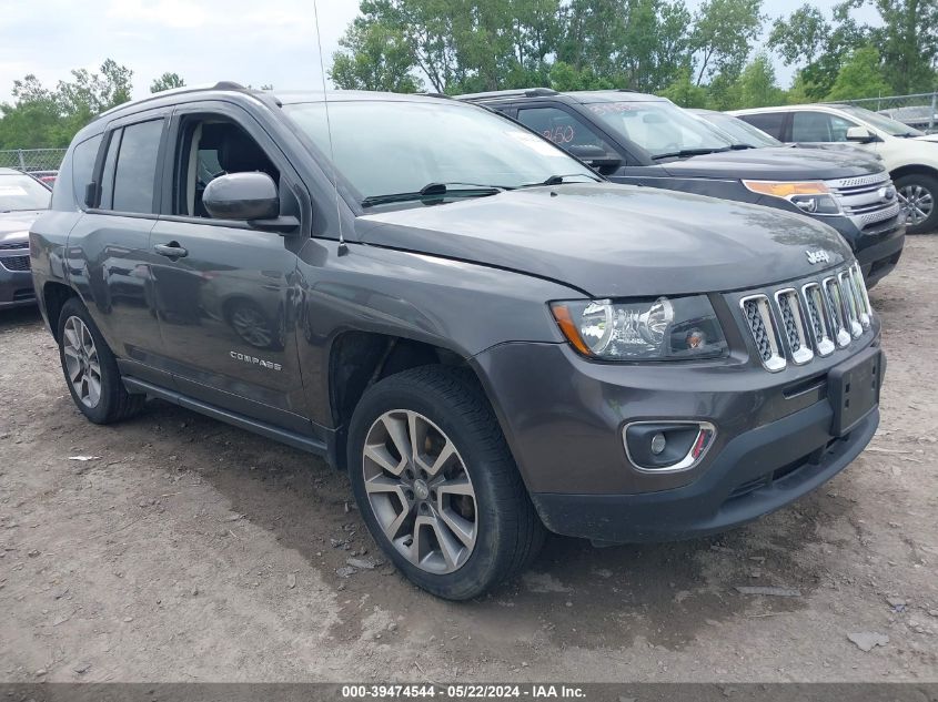 2017 Jeep Compass High Altitude 4X4 VIN: 1C4NJDEB2HD109827 Lot: 39474544