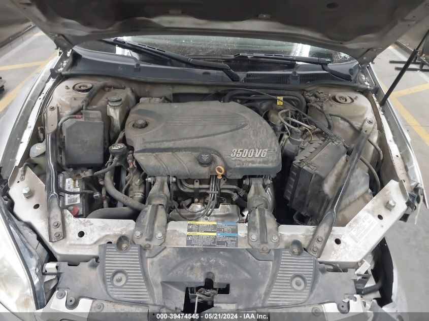 2008 Chevrolet Impala Ls VIN: 2G1WB58K981278735 Lot: 39474545