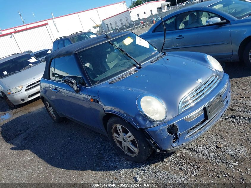 2007 Mini Cooper VIN: WMWRF33517TG16863 Lot: 39474548