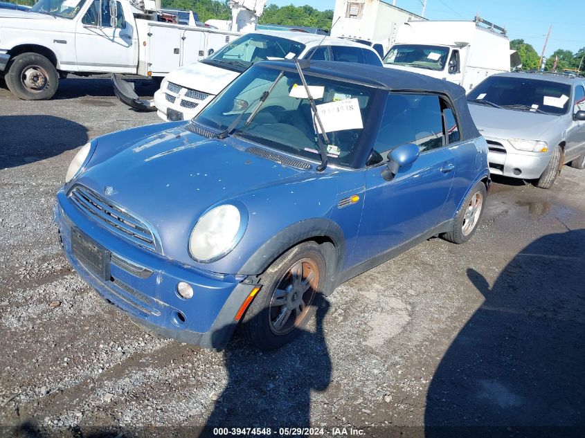 2007 Mini Cooper VIN: WMWRF33517TG16863 Lot: 39474548