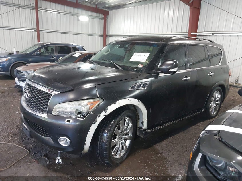2011 Infiniti Qx56 VIN: JN8AZ2NE7B9004186 Lot: 39474550