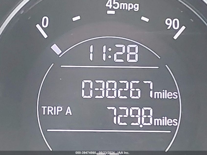 2022 Honda Hr-V 2Wd Lx VIN: 3CZRU5H39NM721004 Lot: 39474560