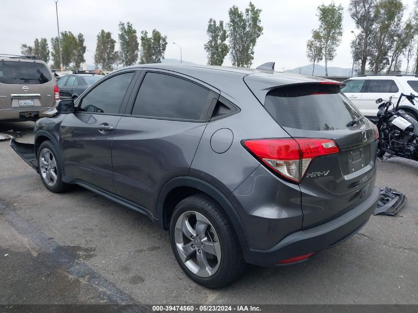 2022 Honda Hr-V 2Wd Lx VIN: 3CZRU5H39NM721004 Lot: 39474560