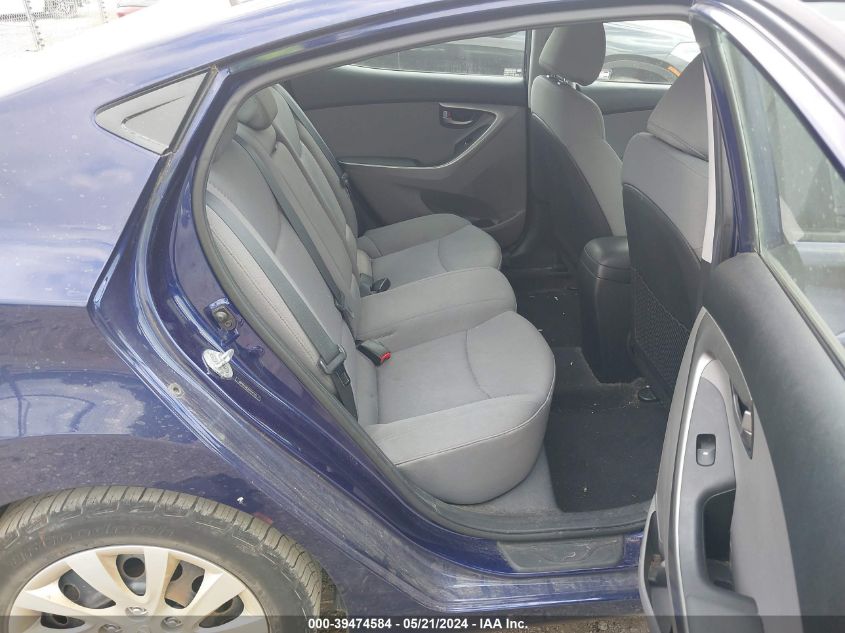 2012 Hyundai Elantra Gls VIN: 5NPDH4AE2CH141722 Lot: 39474584