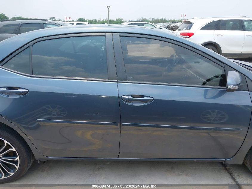 2015 Toyota Corolla S Plus VIN: 5YFBURHE5FP274987 Lot: 39474586