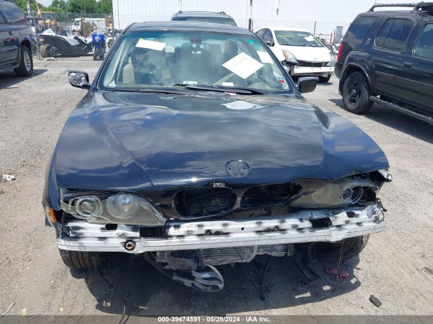 2003 BMW 540Ia VIN: WBADN63453GS56132 Lot: 39474591