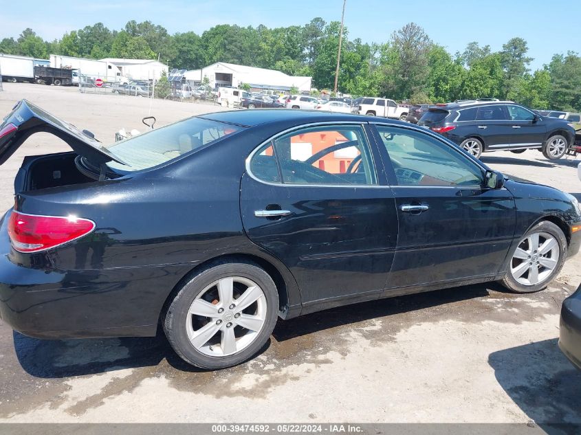 2005 Lexus Es 330 VIN: JTHBA30G455108523 Lot: 39474592