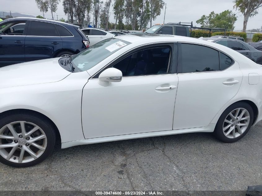 2012 Lexus Is 250 VIN: JTHBF5C20C5183889 Lot: 39474600