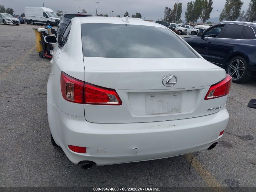 2012 Lexus Is 250 VIN: JTHBF5C20C5183889 Lot: 39474600