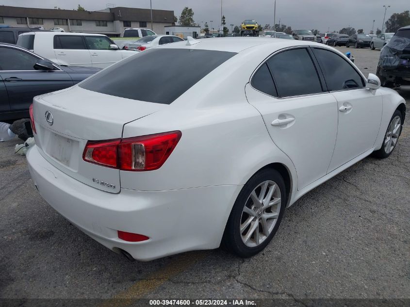 2012 Lexus Is 250 VIN: JTHBF5C20C5183889 Lot: 39474600