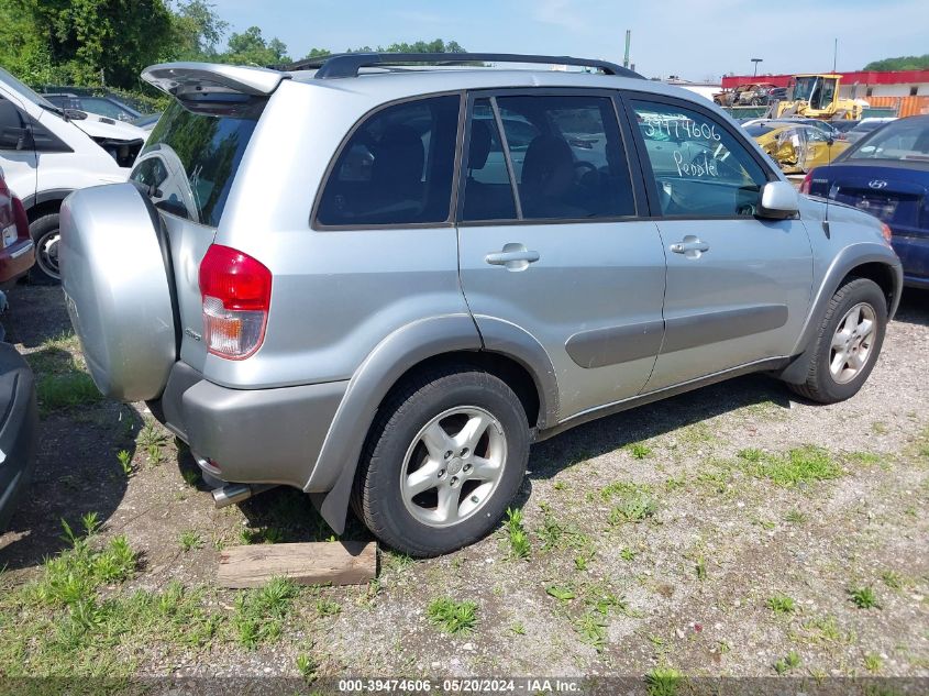 2001 Toyota Rav4 VIN: JTEHH20V410063196 Lot: 39474606