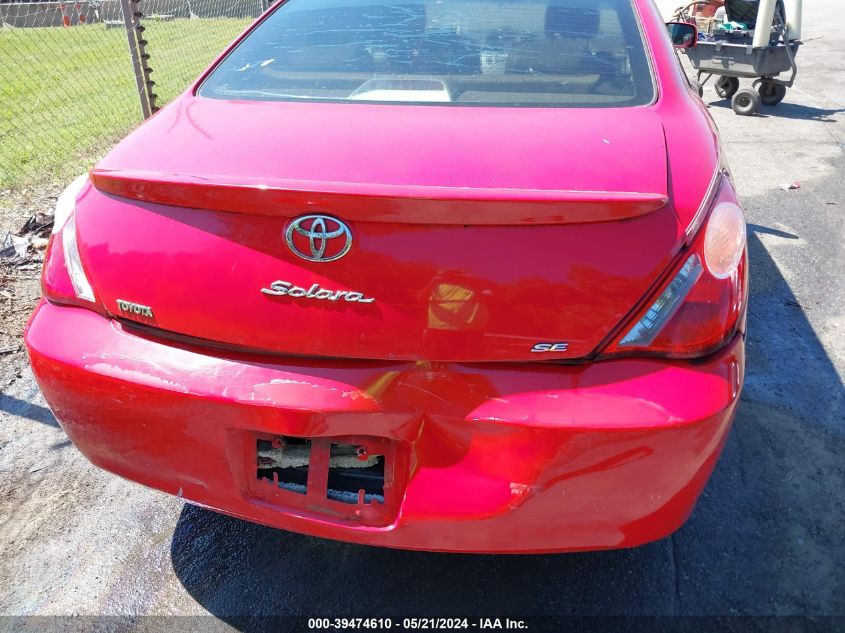 2006 Toyota Camry Solara Se/Sle VIN: 4T1CE38P96U736868 Lot: 39474610