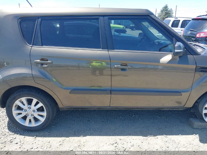 2013 Kia Soul + VIN: KNDJT2A60D7567378 Lot: 39474611