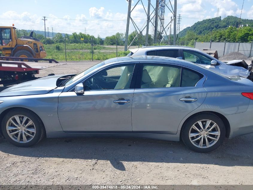 2017 Infiniti Q50 3.0T Premium VIN: JN1EV7AR8HM832433 Lot: 39474618