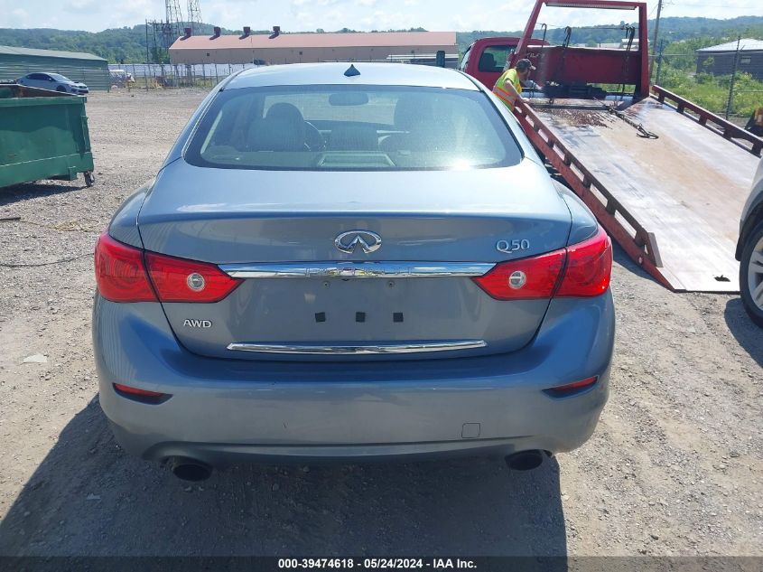 2017 Infiniti Q50 3.0T Premium VIN: JN1EV7AR8HM832433 Lot: 39474618