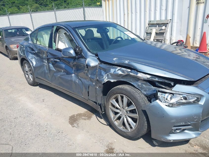 2017 Infiniti Q50 3.0T Premium VIN: JN1EV7AR8HM832433 Lot: 39474618