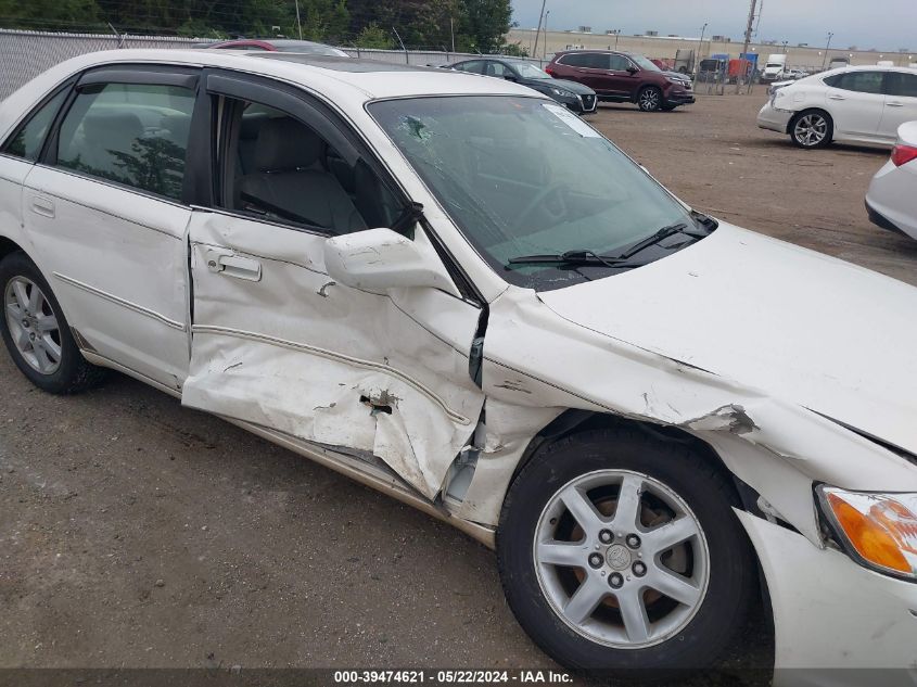 2003 Toyota Avalon Xl VIN: 4T1BF28B63U326290 Lot: 39474621