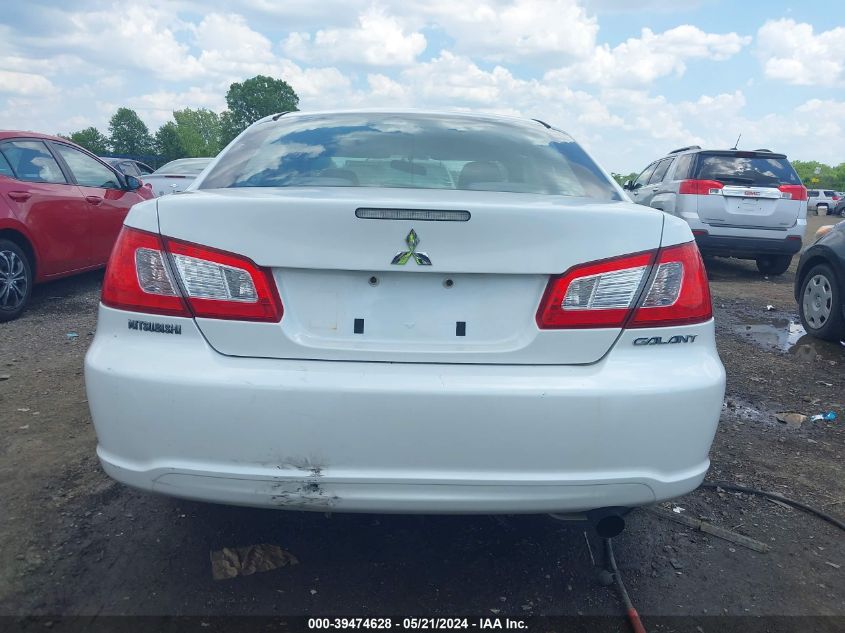 2010 Mitsubishi Galant Es/Se VIN: 4A32B3FF8AE012561 Lot: 39474628