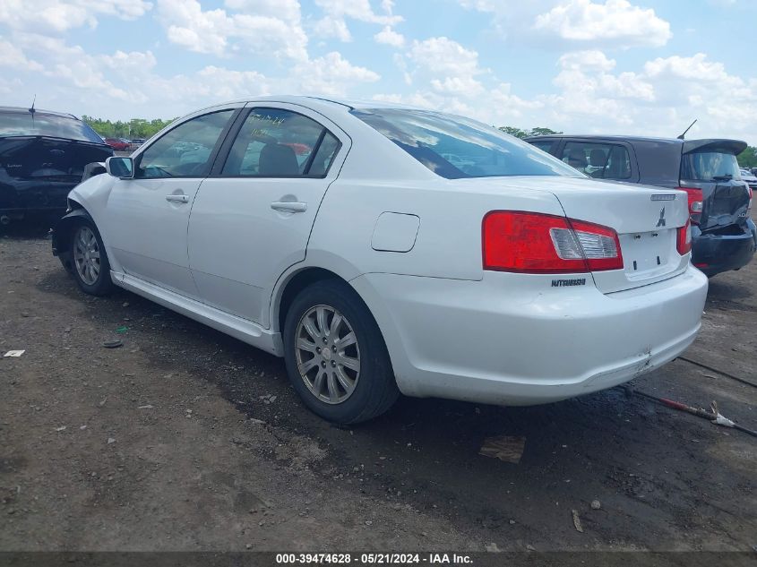 2010 Mitsubishi Galant Es/Se VIN: 4A32B3FF8AE012561 Lot: 39474628