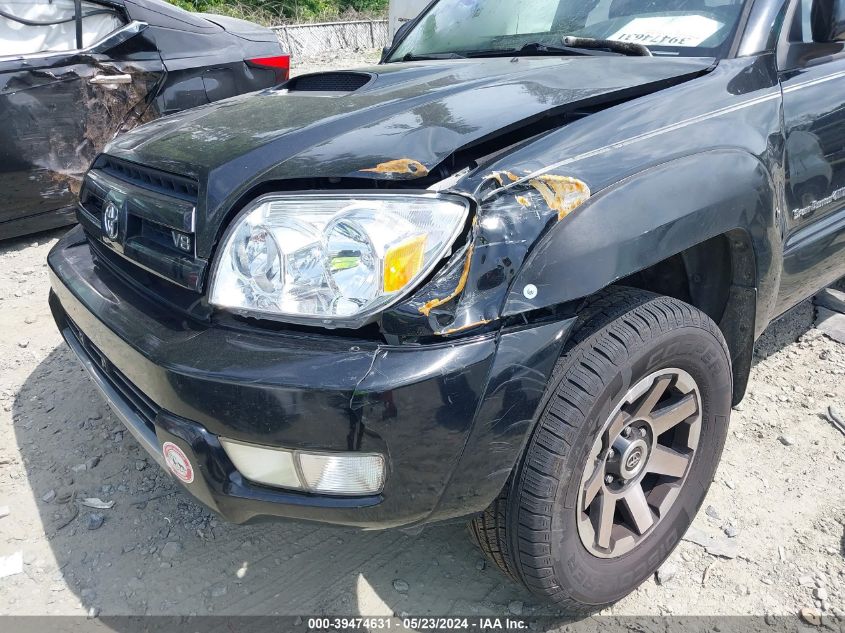 2003 Toyota 4Runner Sr5 Sport V8 VIN: JTEBT14R130026623 Lot: 39474631