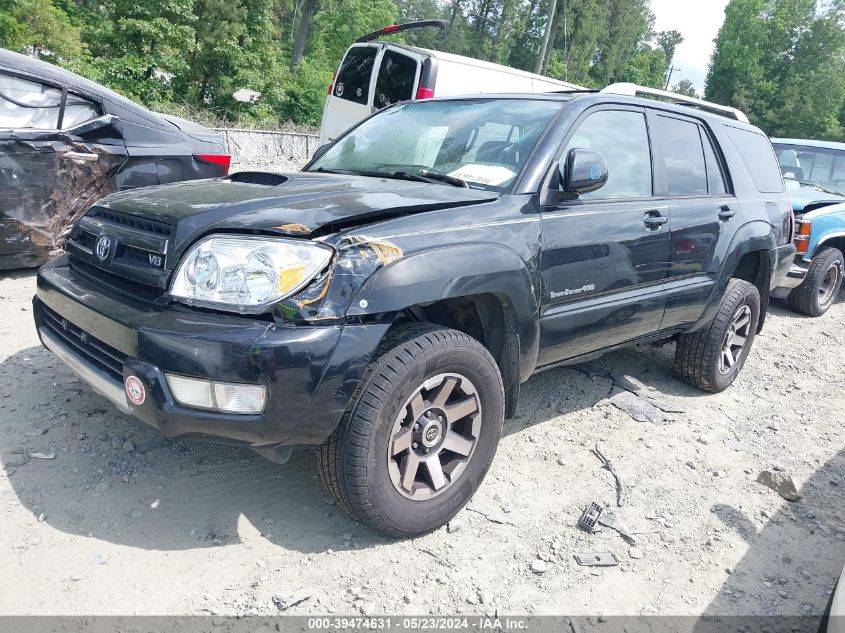 2003 Toyota 4Runner Sr5 Sport V8 VIN: JTEBT14R130026623 Lot: 39474631