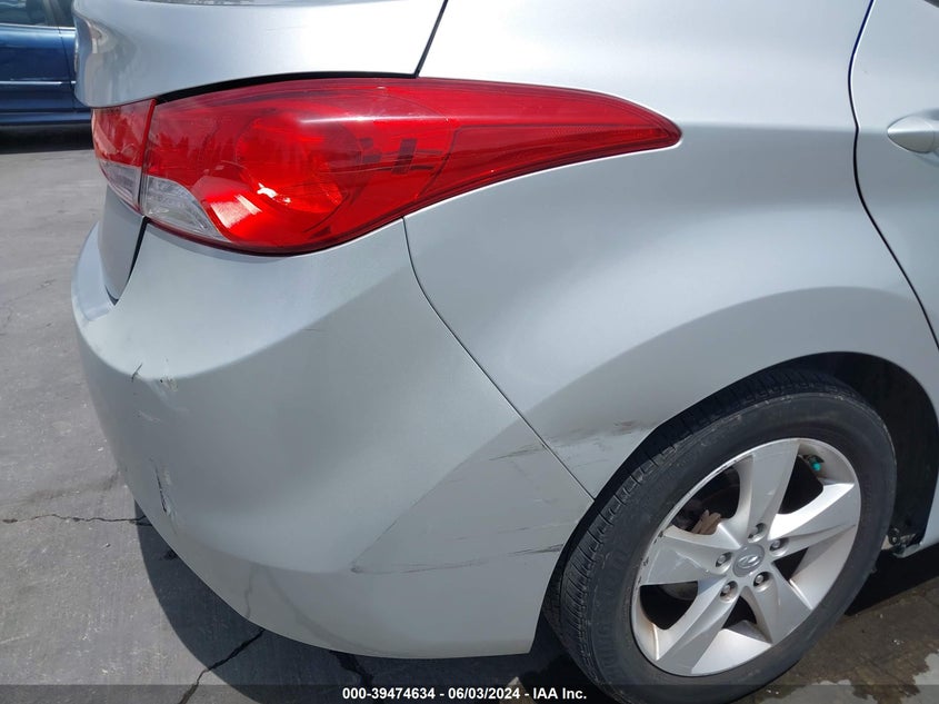 2012 Hyundai Elantra Gls (Ulsan Plant) VIN: KMHDH4AE1CU288891 Lot: 39474634