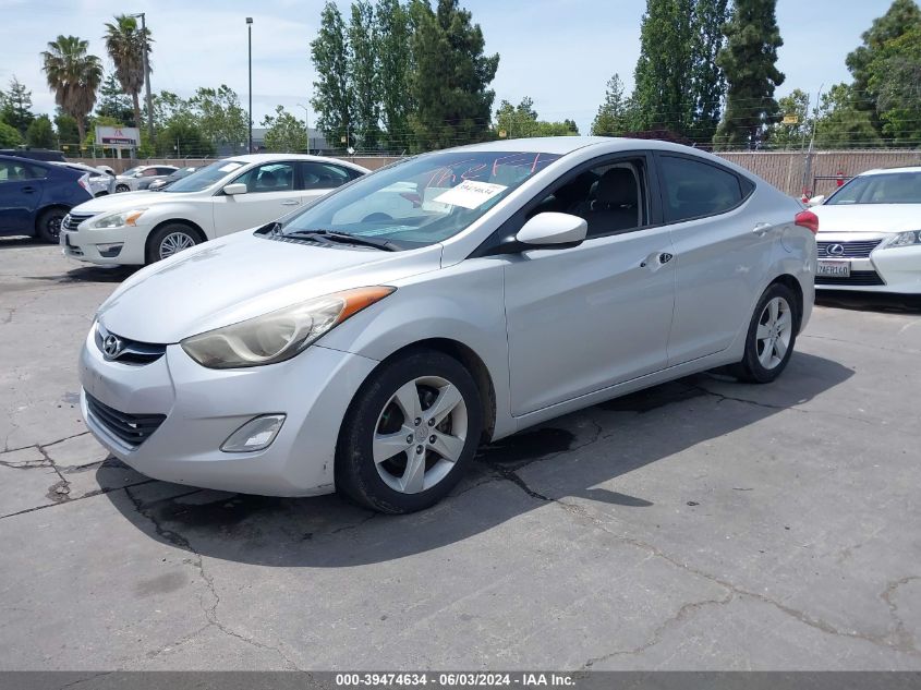 2012 Hyundai Elantra Gls (Ulsan Plant) VIN: KMHDH4AE1CU288891 Lot: 39474634