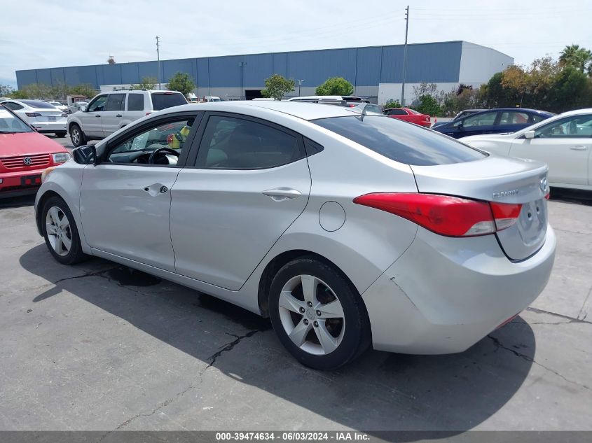 2012 Hyundai Elantra Gls (Ulsan Plant) VIN: KMHDH4AE1CU288891 Lot: 39474634