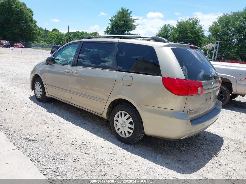 2008 Toyota Sienna Le VIN: 5TDZK23CX8S205904 Lot: 39474638