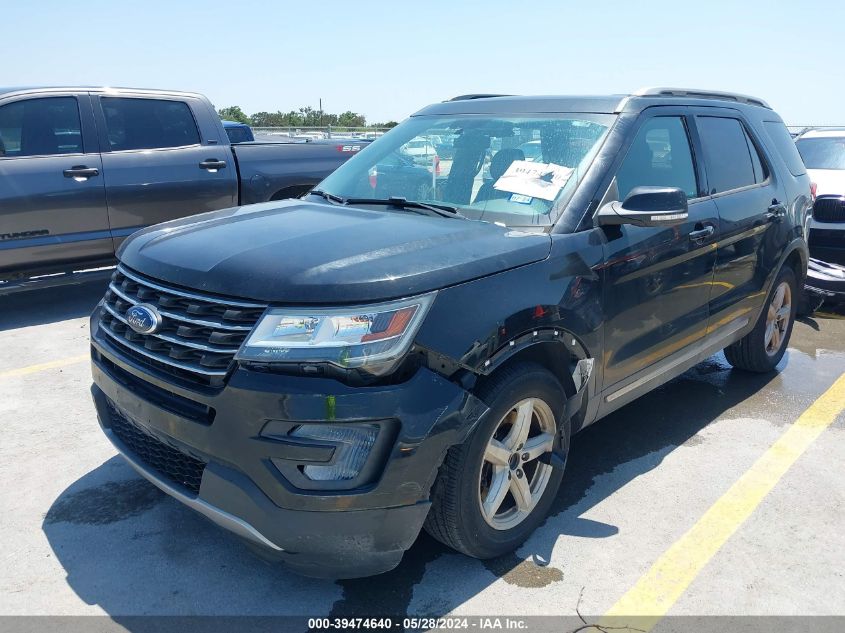 1FM5K8D82HGC44178 2017 FORD EXPLORER - Image 2