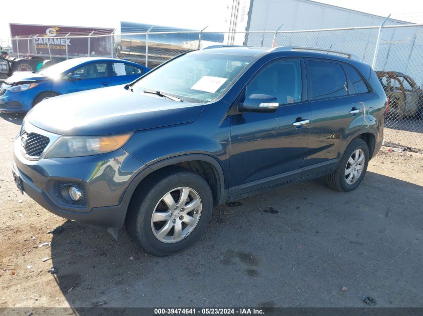 2011 Kia Sorento Lx VIN: 5XYKT3A18BG167728 Lot: 39474641