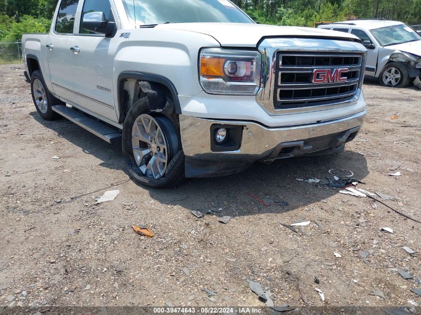 2015 GMC Sierra 1500 Slt VIN: 3GTU2VEC5FG291157 Lot: 39474643