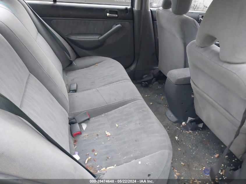 2003 Honda Civic Lx VIN: 1HGES16603L001459 Lot: 39474648