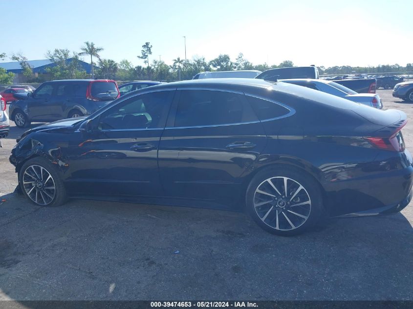 2022 Hyundai Sonata Limited VIN: KMHL34J20NA221798 Lot: 39474653