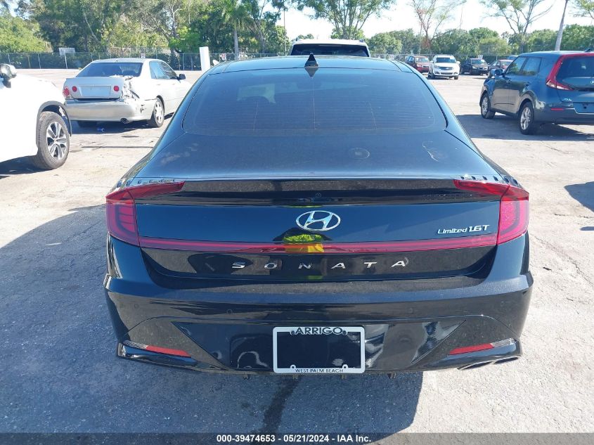 2022 Hyundai Sonata Limited VIN: KMHL34J20NA221798 Lot: 39474653