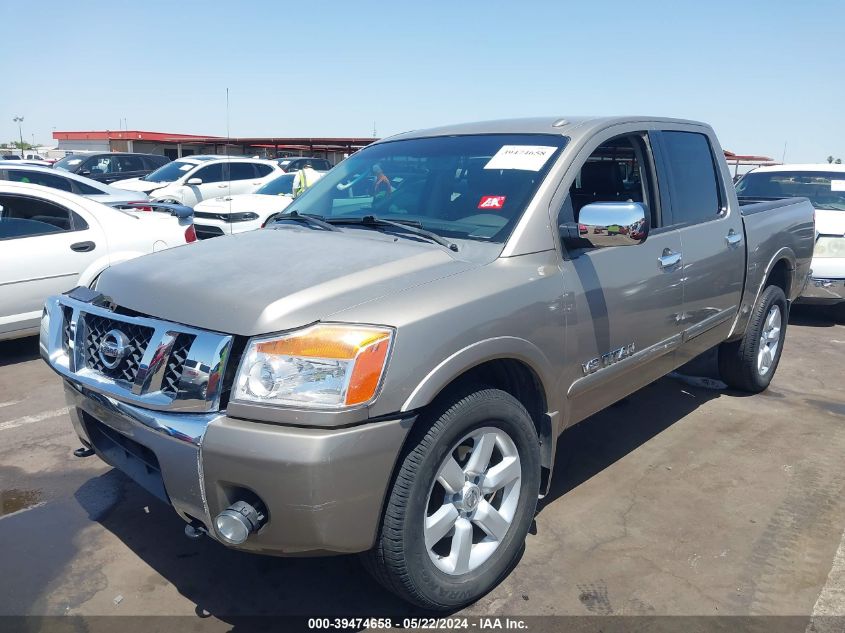 2009 Nissan Titan Le VIN: 1N6AA07CX9N310851 Lot: 39474658