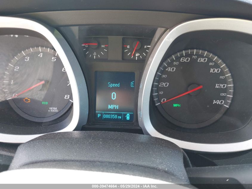 2012 Chevrolet Equinox Ls VIN: 2GNALBEK8C1129976 Lot: 39474664